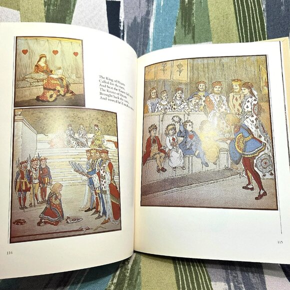 Popular Nursery Rhymes: Mother Goose Rhymes With Pictures Hardcover Book 1983 - Picture 5 of 9